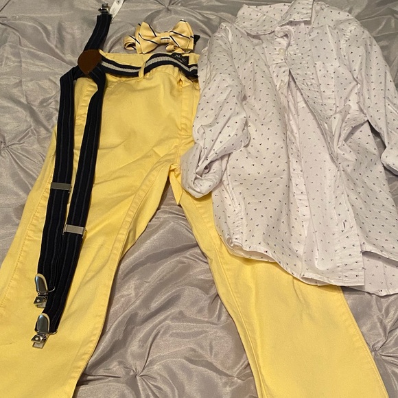 Boys four piece dressy outfit.